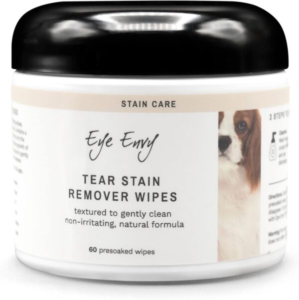 Eye Envy Tear Stain Wipes for Dogs